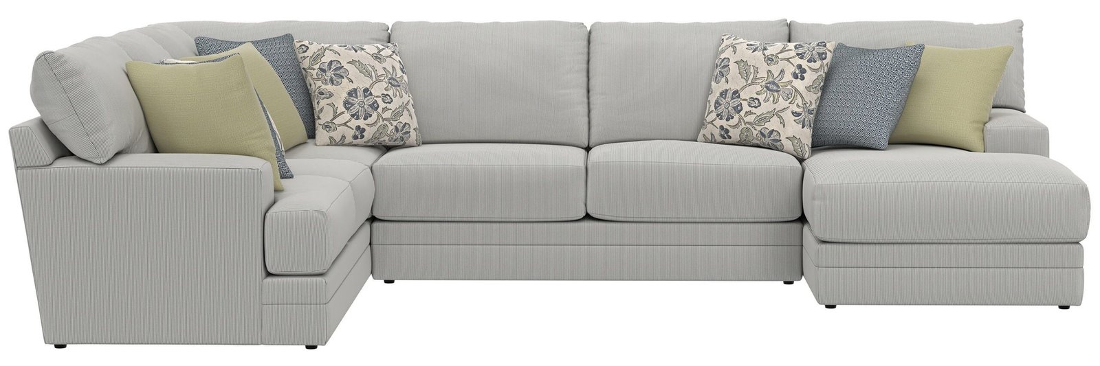 Stockbridge - Sectional With Comfort Coil Seating And 9 Accent Pillows Included - Image 2