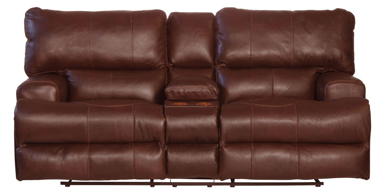 Wembley - Power Headrest With Lumbar Lay Flat Reclining Console Loveseat - Image 6