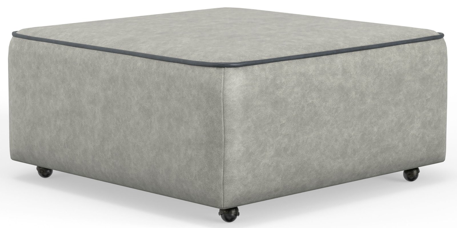 Nico - Castered Cocktail Ottoman - Image 3
