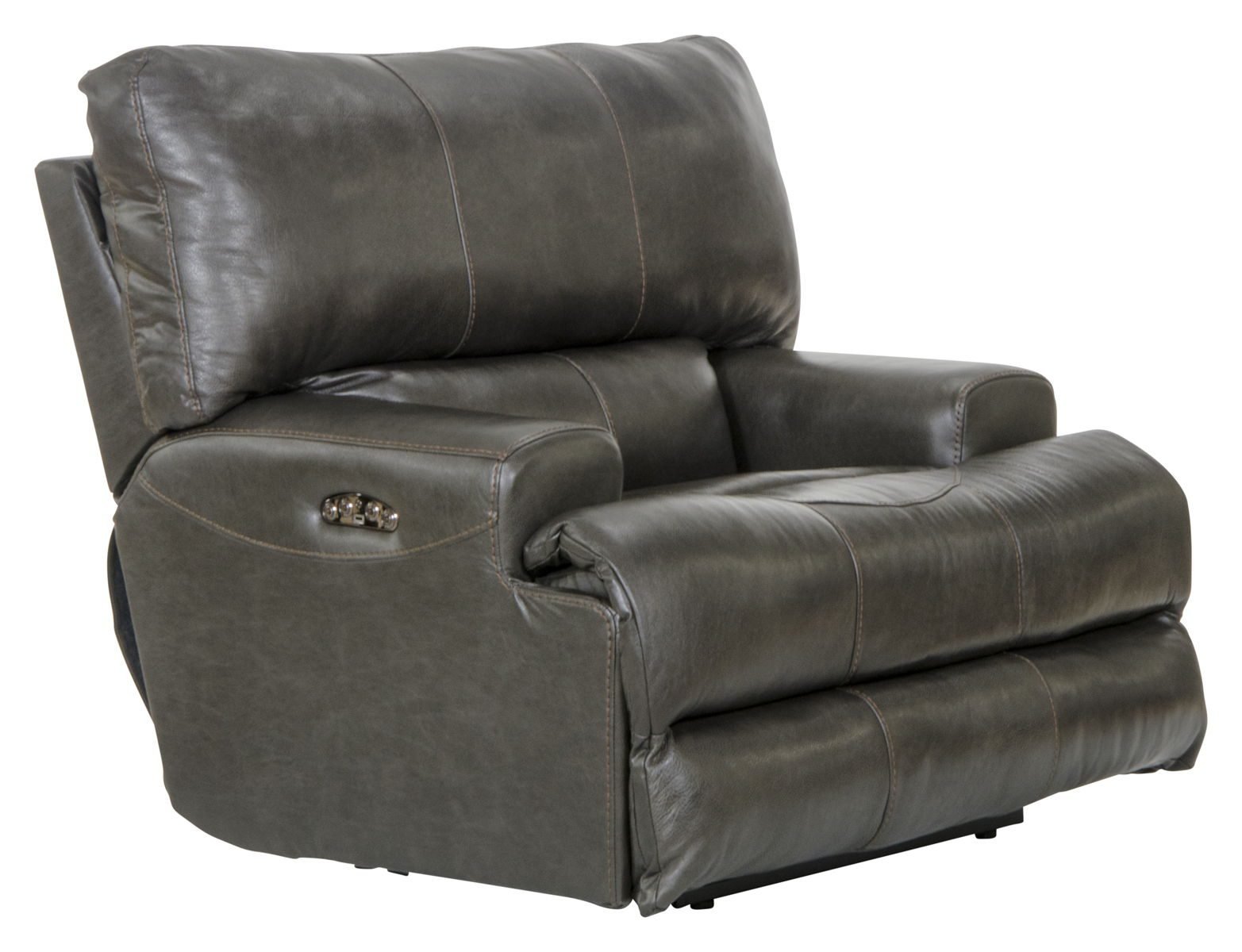 Wembley - Power Headrest Power Lay Flat Recliner - Image 9