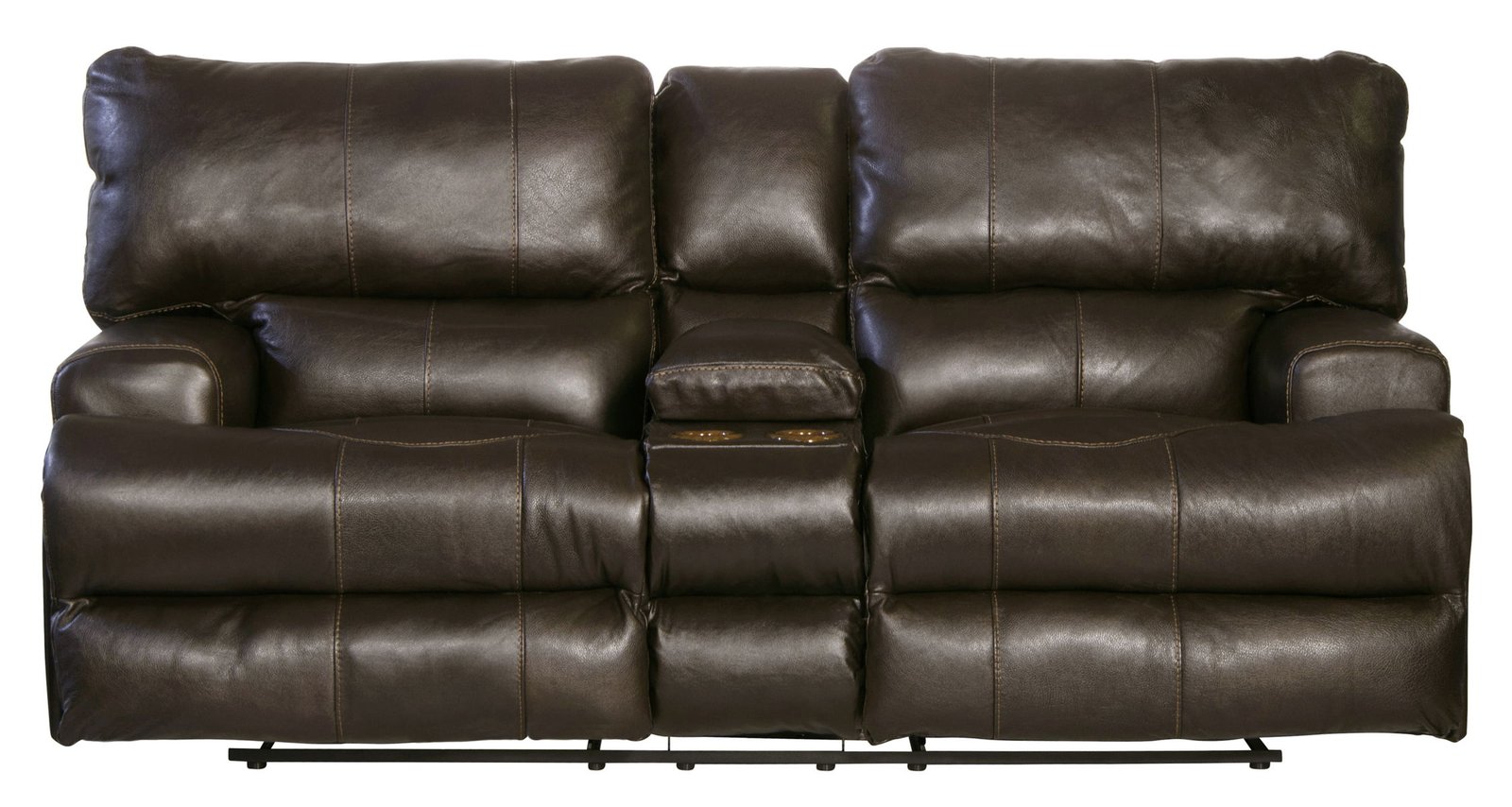 Wembley - Power Headrest With Lumbar Lay Flat Reclining Console Loveseat - Image 10
