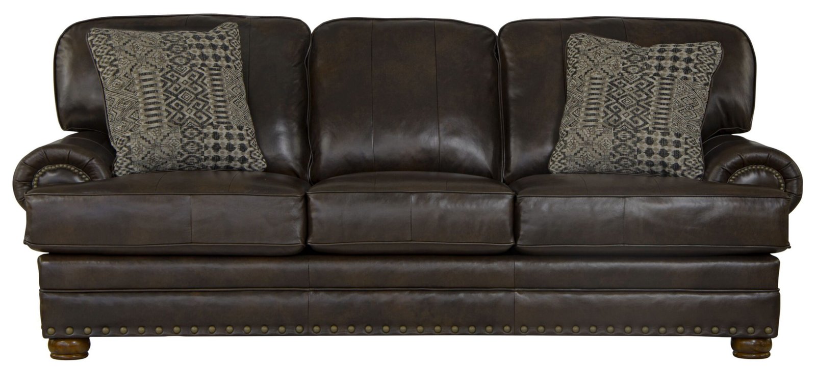 Roberto - Leather Sofa - Cocoa - Image 4