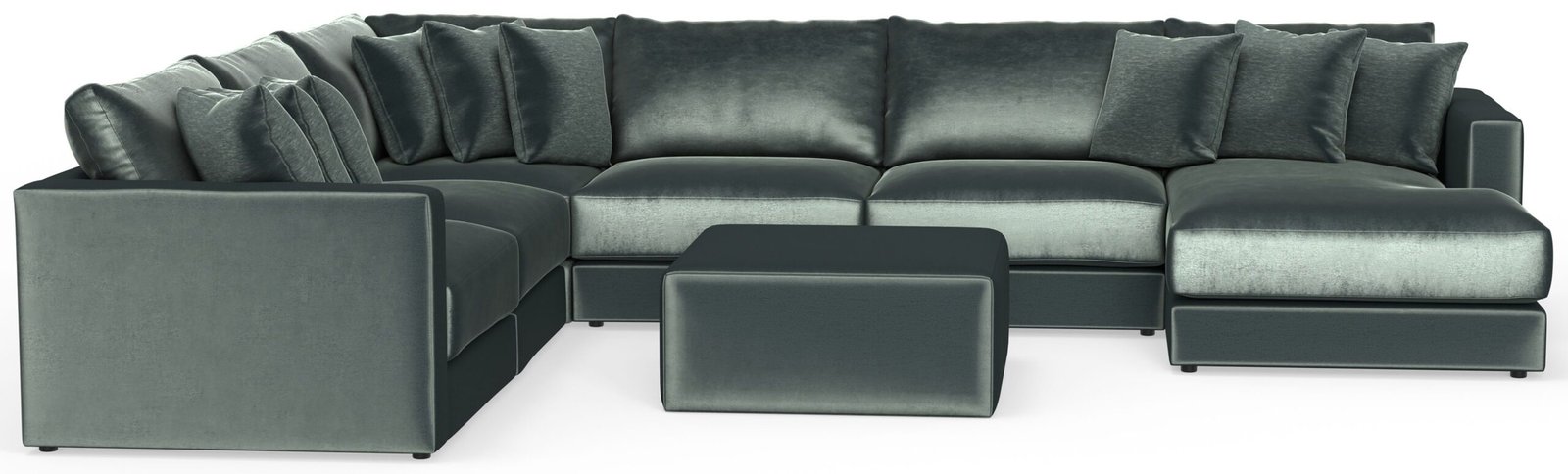 Remington - Modular Sofa And Cocktail Ottoman - Image 29