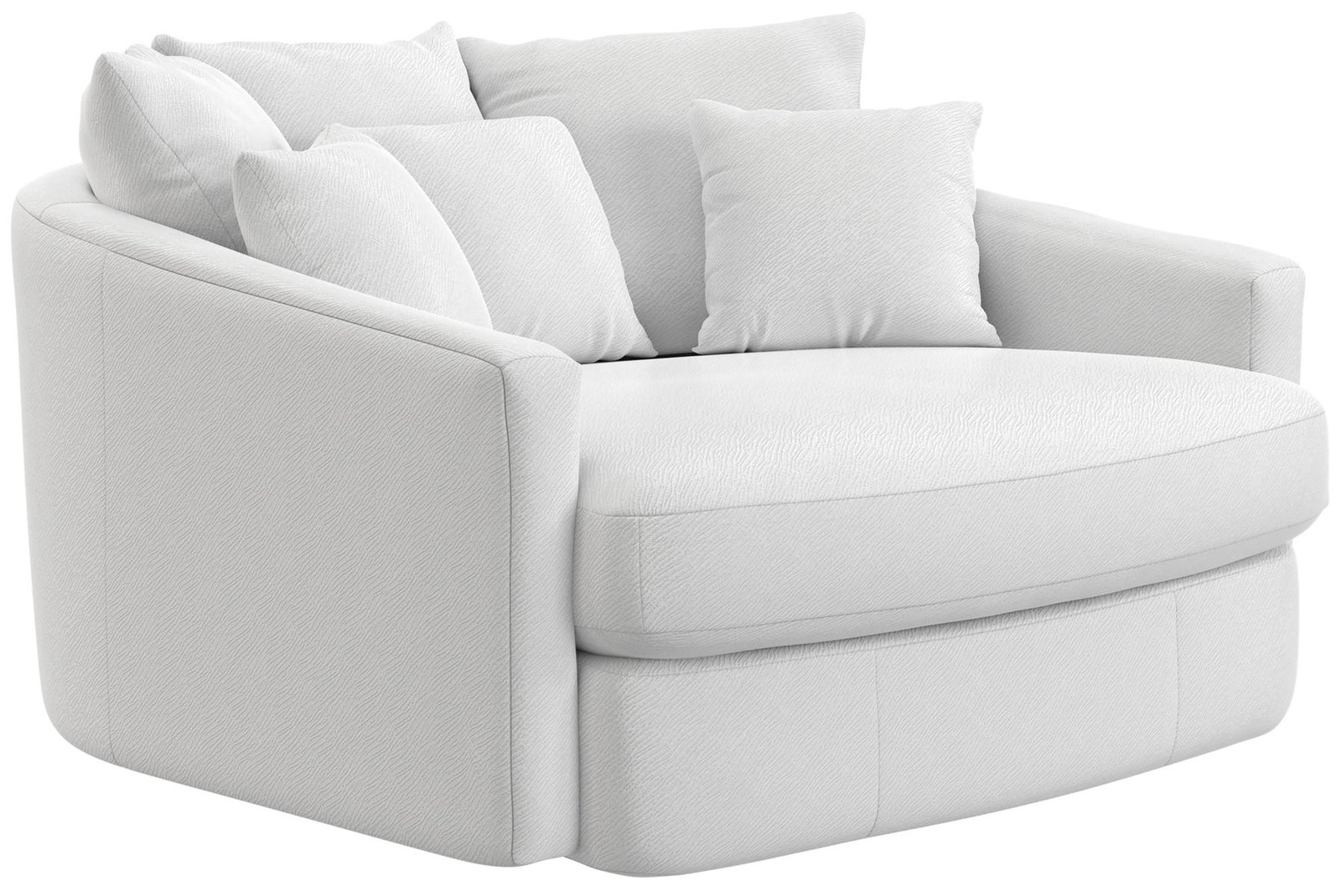 Matty - Round Accent Cuddle Chaise - Image 8