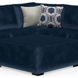 Jetson - Sectional With Comfort Coil Seat Cushions, Included Accent Pillows & Cocktail Ottoman