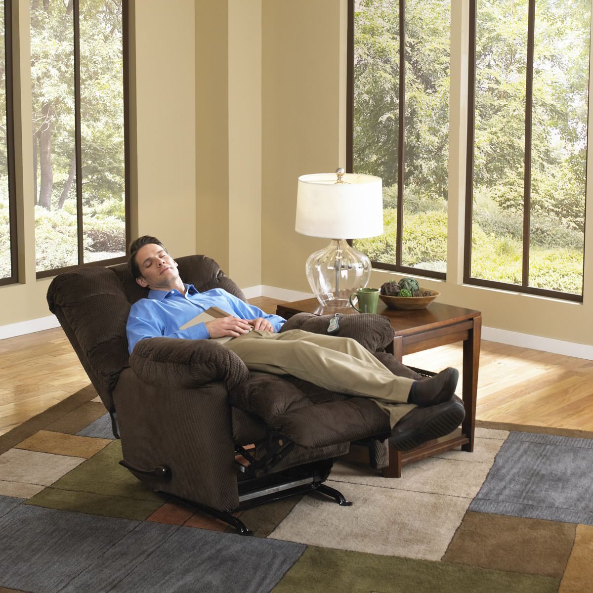 Nettles - Chaise Rocker Reclining With Deluxe Heat/Massage - Image 6