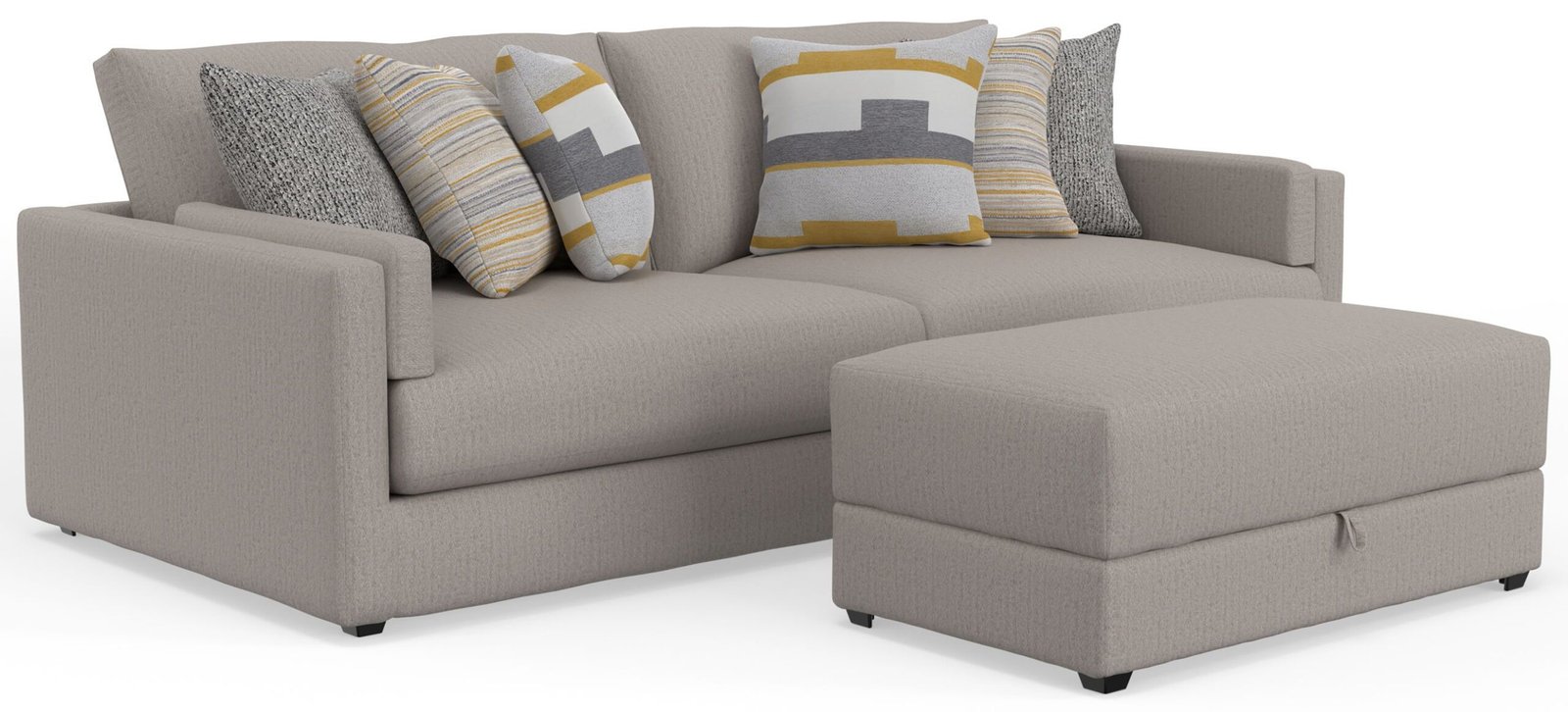 Trevor - Extra Deep Oversized Sofa With Included Storage Cocktail Ottoman - Image 12