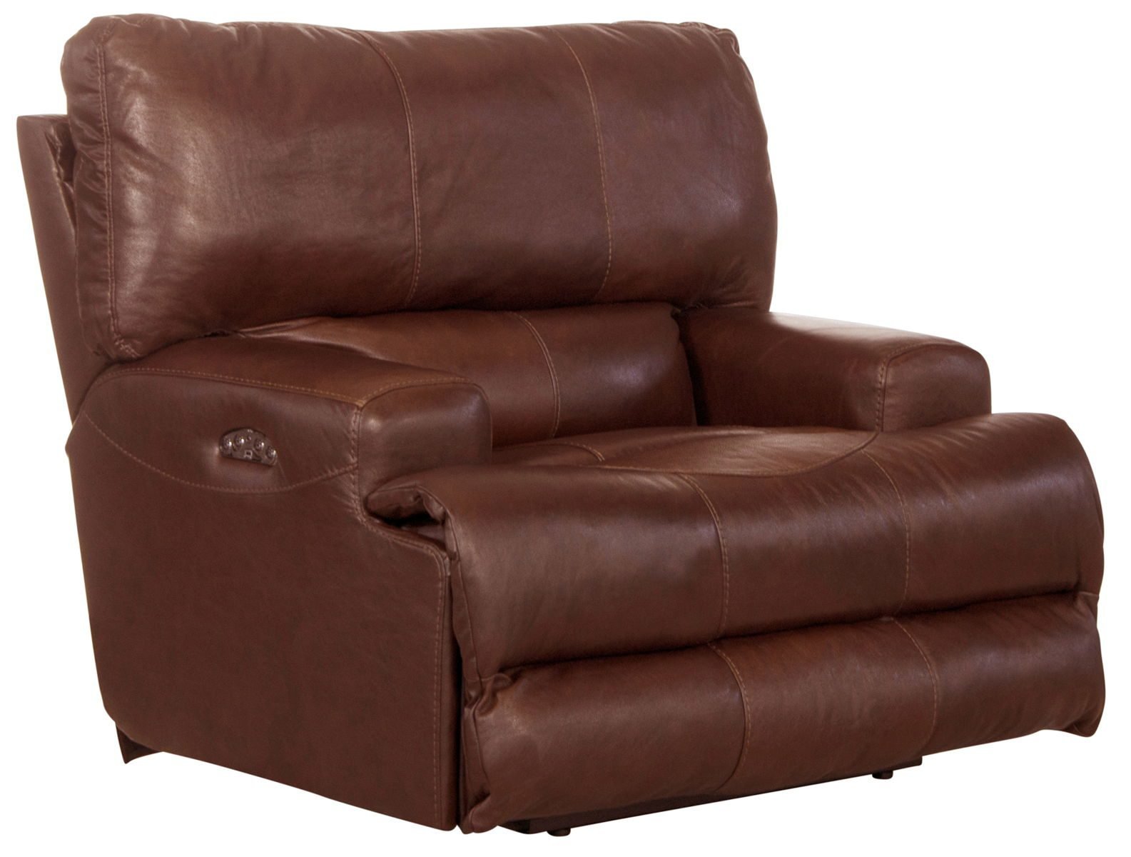 Wembley - Power Headrest Power Lay Flat Recliner - Image 5