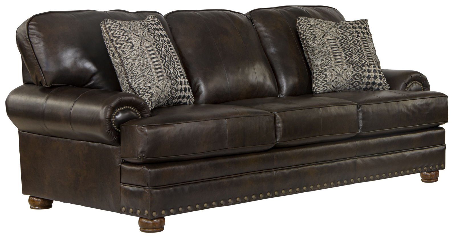 Roberto - Leather Sofa - Cocoa - Image 3