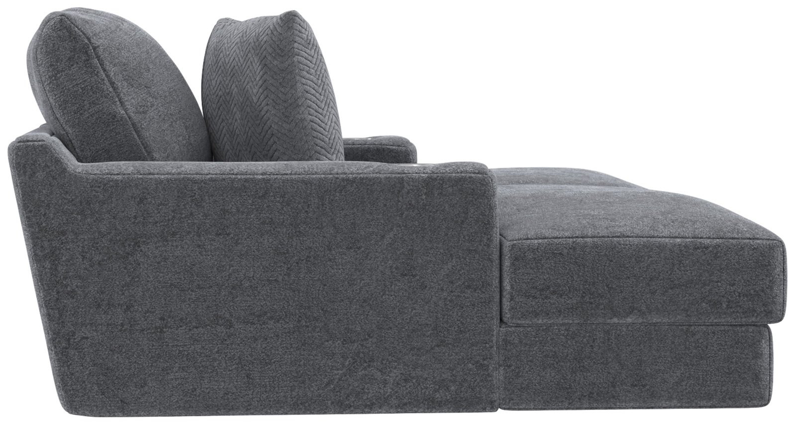 Cozy - 2 Piece Double Wide Chaise With USB Charging Ports - Image 6