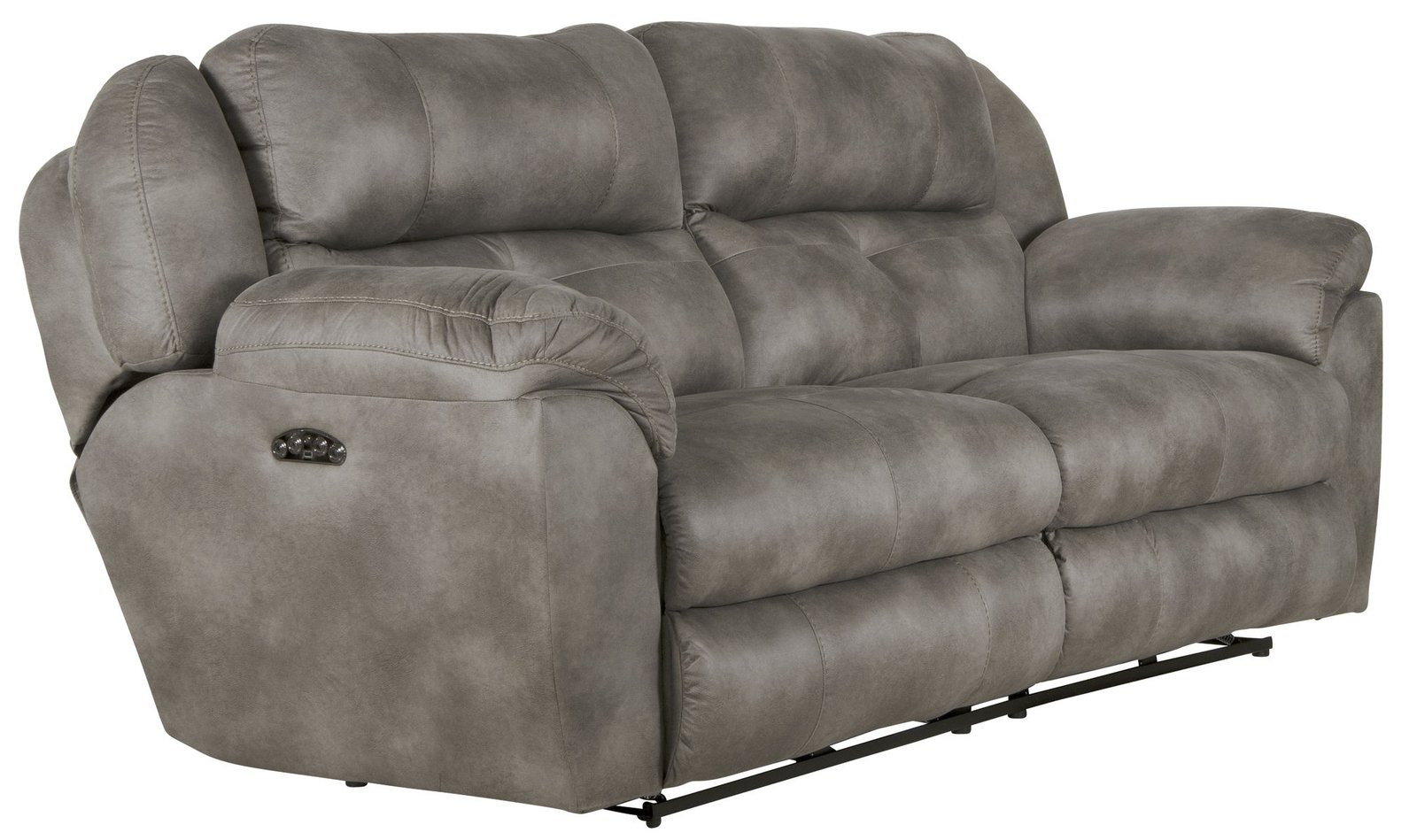 Ferrington - Power Lay Flat Reclining Sofa with Power Adjustable Headrest - Image 4