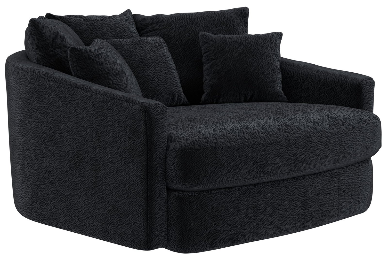 Matty - Round Accent Cuddle Chaise - Image 9