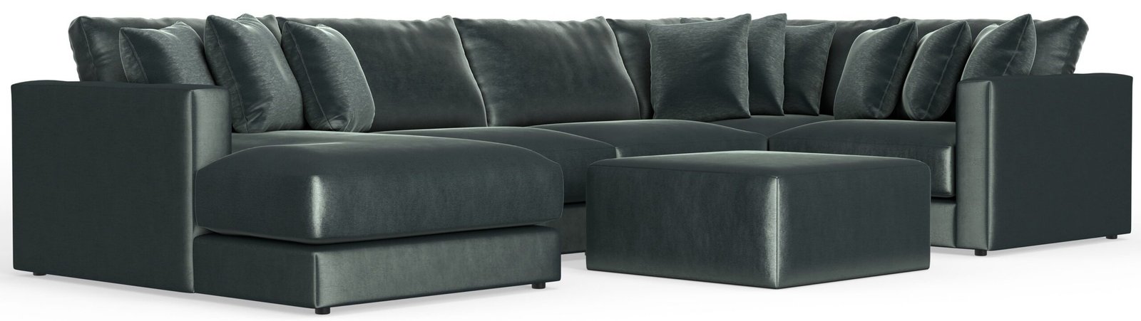 Remington - Modular Sofa And Cocktail Ottoman - Image 4