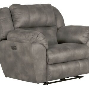Ferrington - Power Lay Flat Recliner with Power Adjustable Headrest & Lumbar