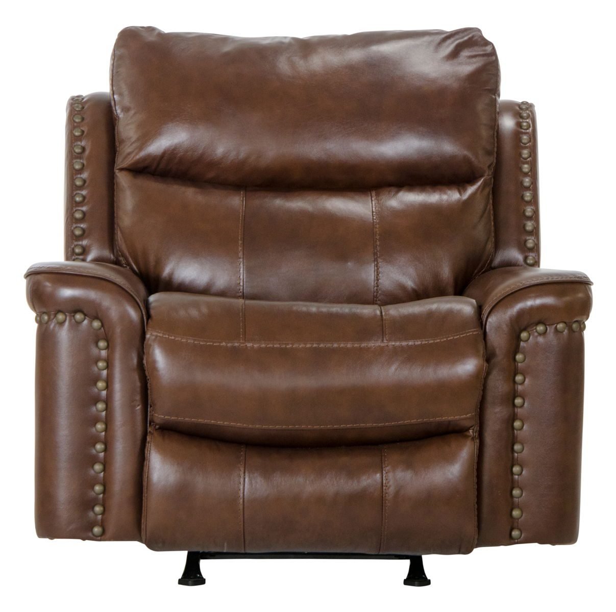 Ceretti - Power Wall Hugger Recliner - Brown Top Grain Italian Leather Match - Image 3