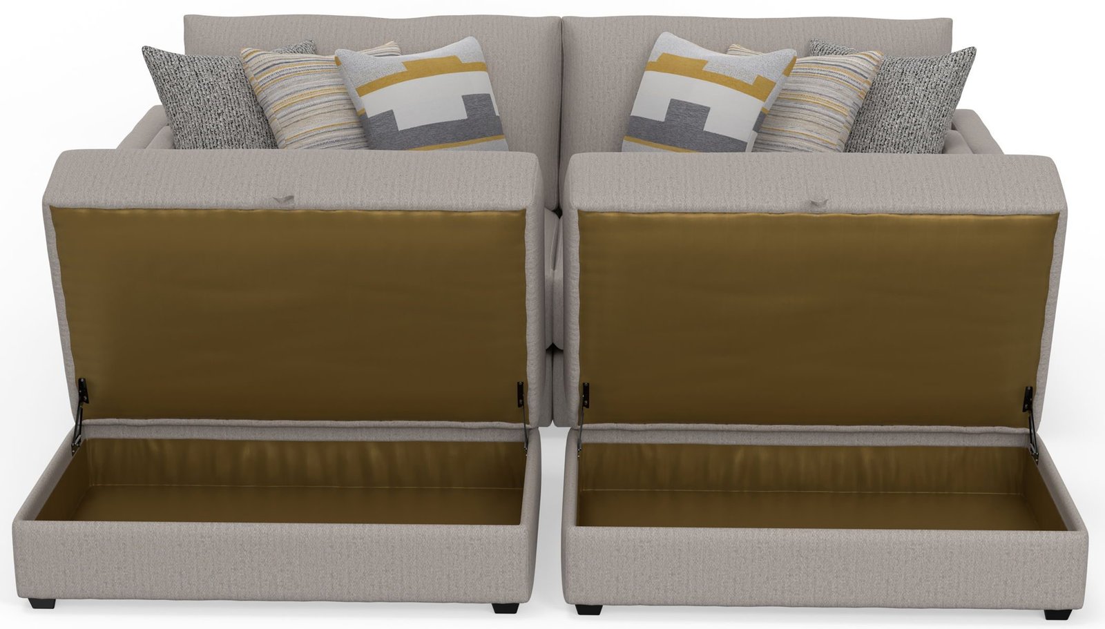 Trevor - Extra Deep Oversized Sofa With Included Storage Cocktail Ottoman - Image 13