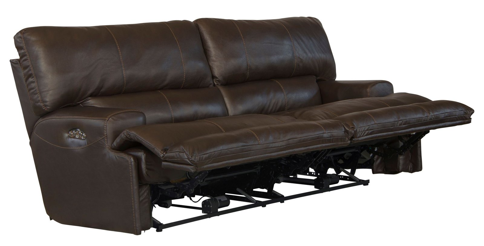 Wembley - Power Headrest Power Lay Flat Reclining Sofa - Image 9