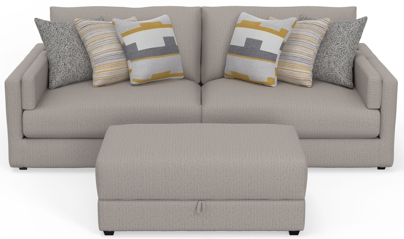 Trevor - Extra Deep Oversized Sofa With Included Storage Cocktail Ottoman - Image 8