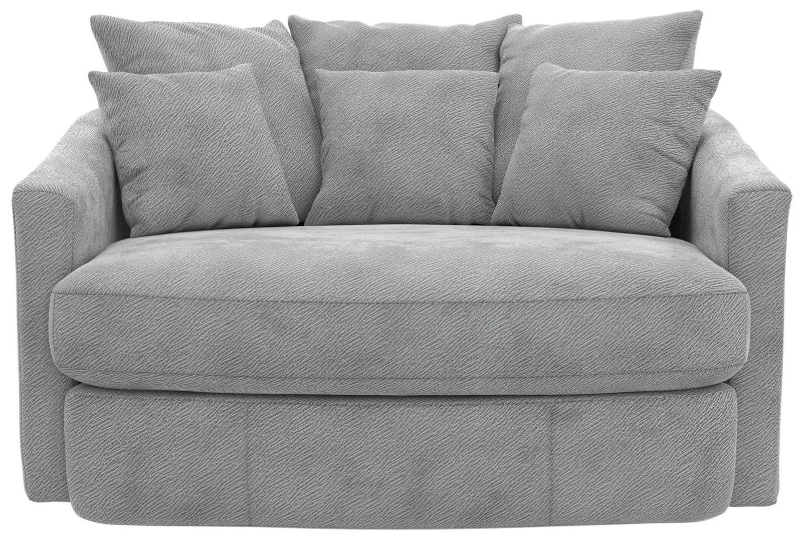 Matty - Round Accent Cuddle Chaise - Image 10