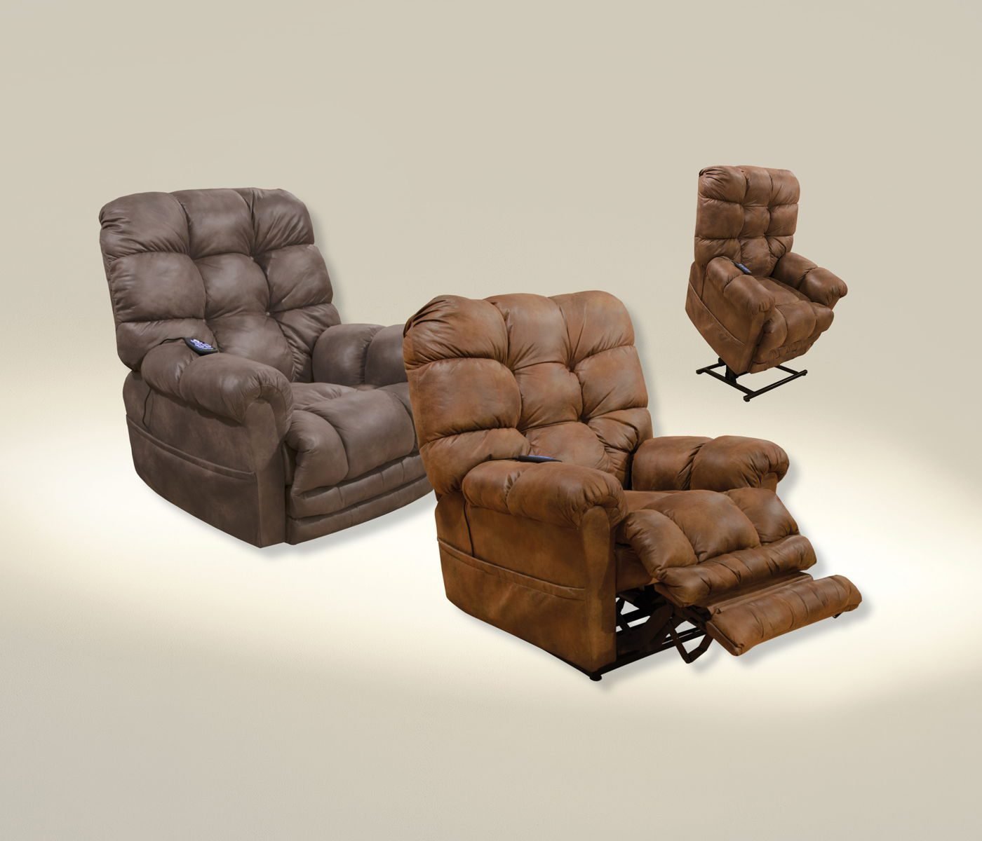 Oliver - Power Lift Recliner With Dual Motor & Extended Ottoman - Image 2