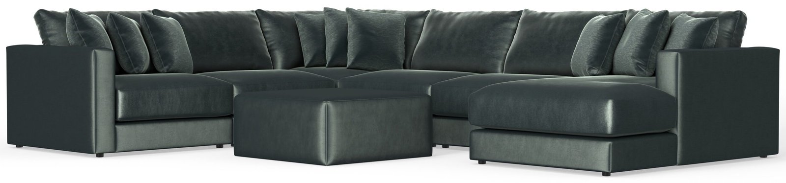 Remington - Modular Sofa And Cocktail Ottoman - Image 6
