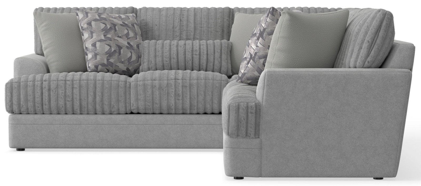 Titan - Sectional With Comfort Coil Seating And Accent Pillows Included - Image 5