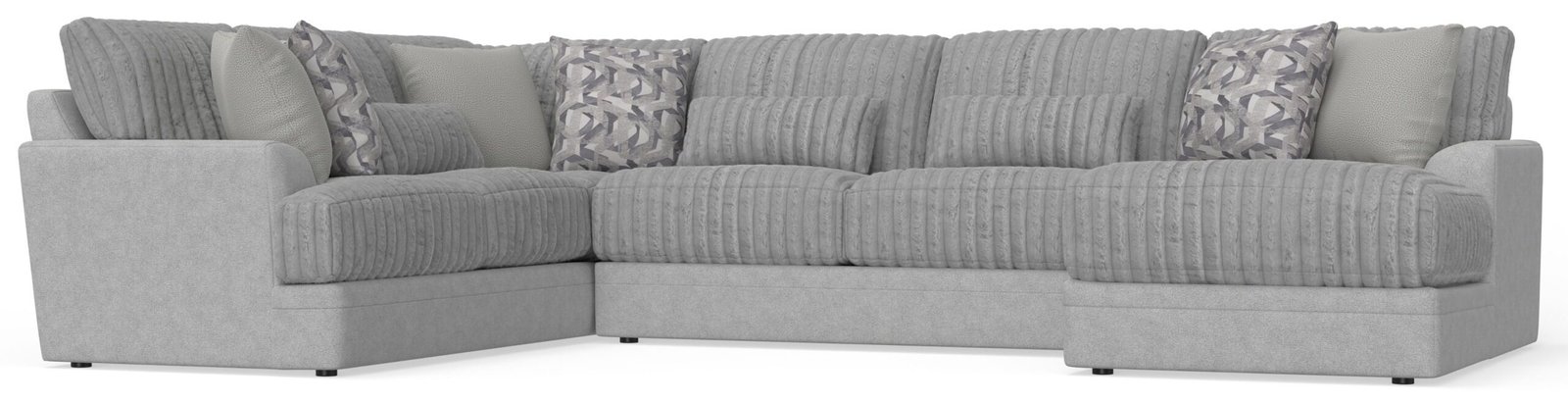 Titan - Sectional With Comfort Coil Seating And Accent Pillows Included - Image 3