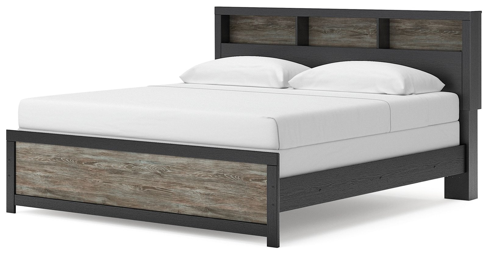 Broachmyn - Lighted Bookcase Panel Bed - Image 3
