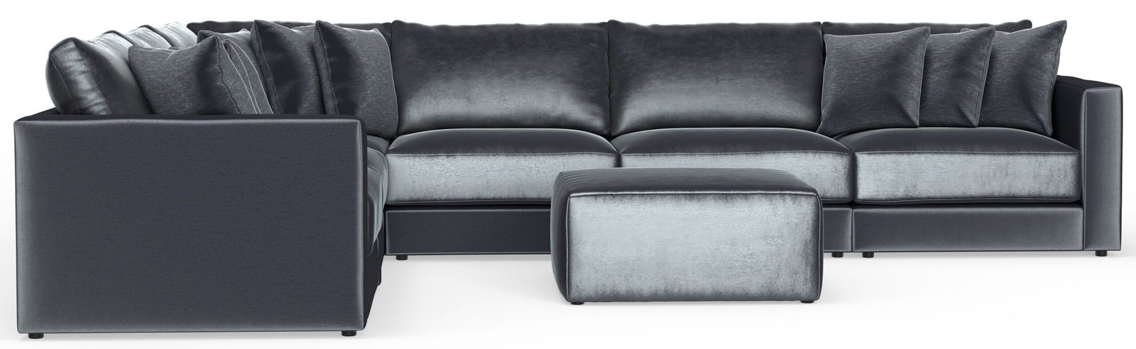Remington - Modular Sofa And Cocktail Ottoman - Image 5