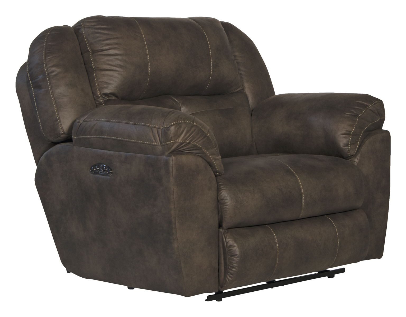 Ferrington - Power Lay Flat Recliner with Power Adjustable Headrest - Image 5
