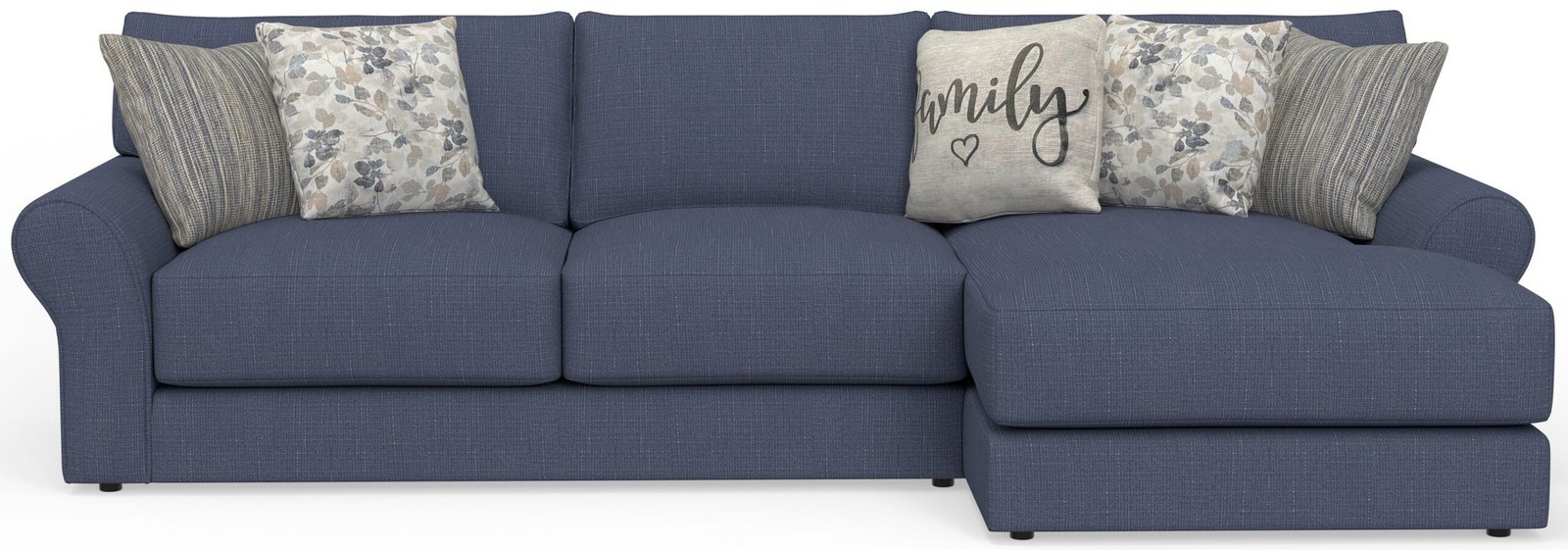 Cape May - Sofa Chaise With Comfort Coil Seating And 5 Accent Pillows Included - Image 4