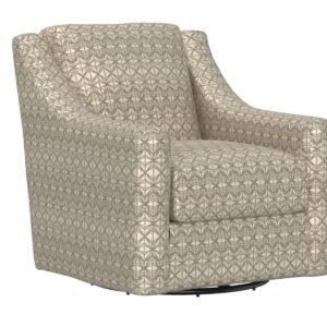 Hyde Park - Fabric Swivel Chair - Beige