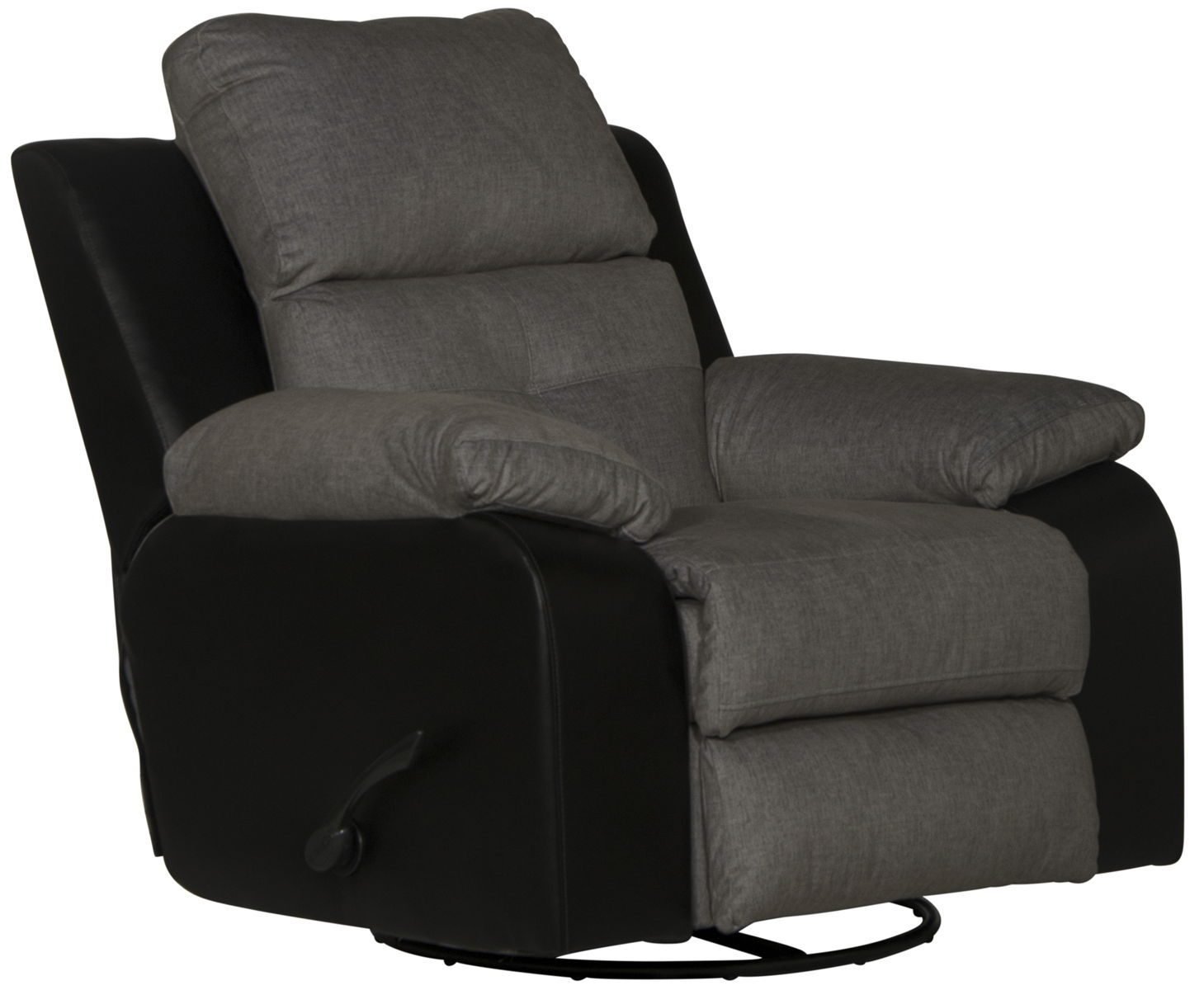 Felix - Swivel Glider Recliner - Black - Image 3