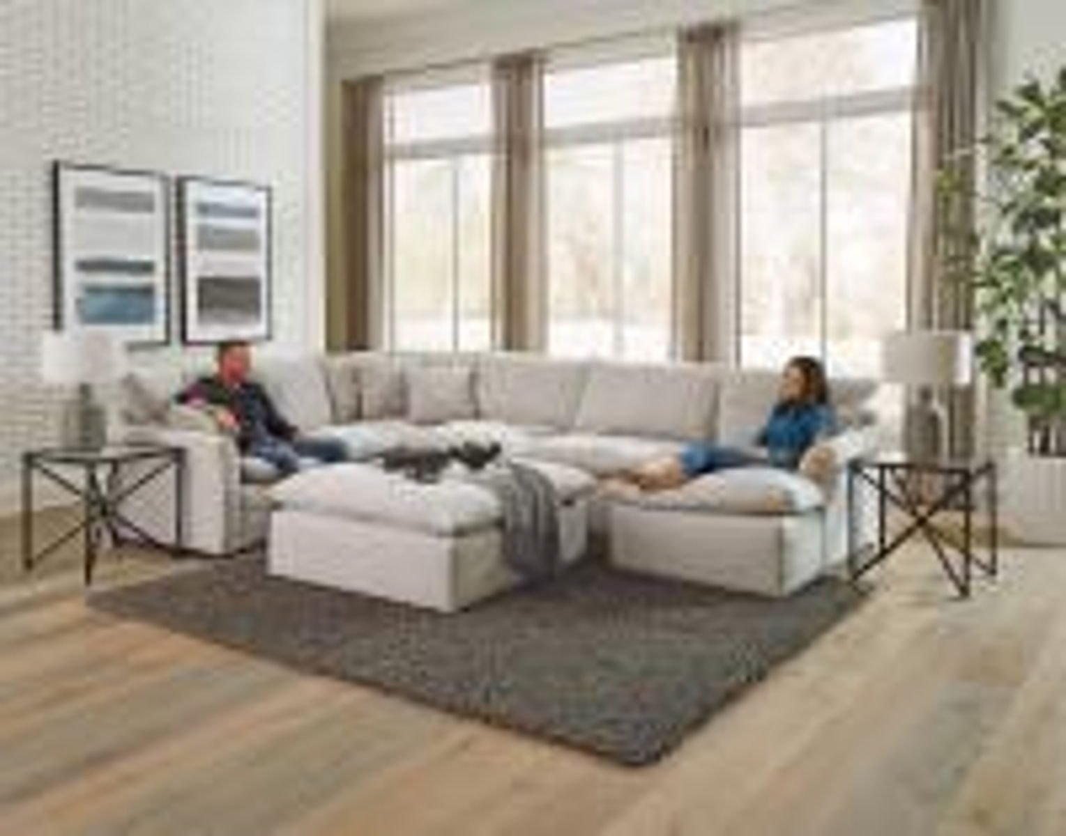 Harper - Cocktail Ottoman - Image 2