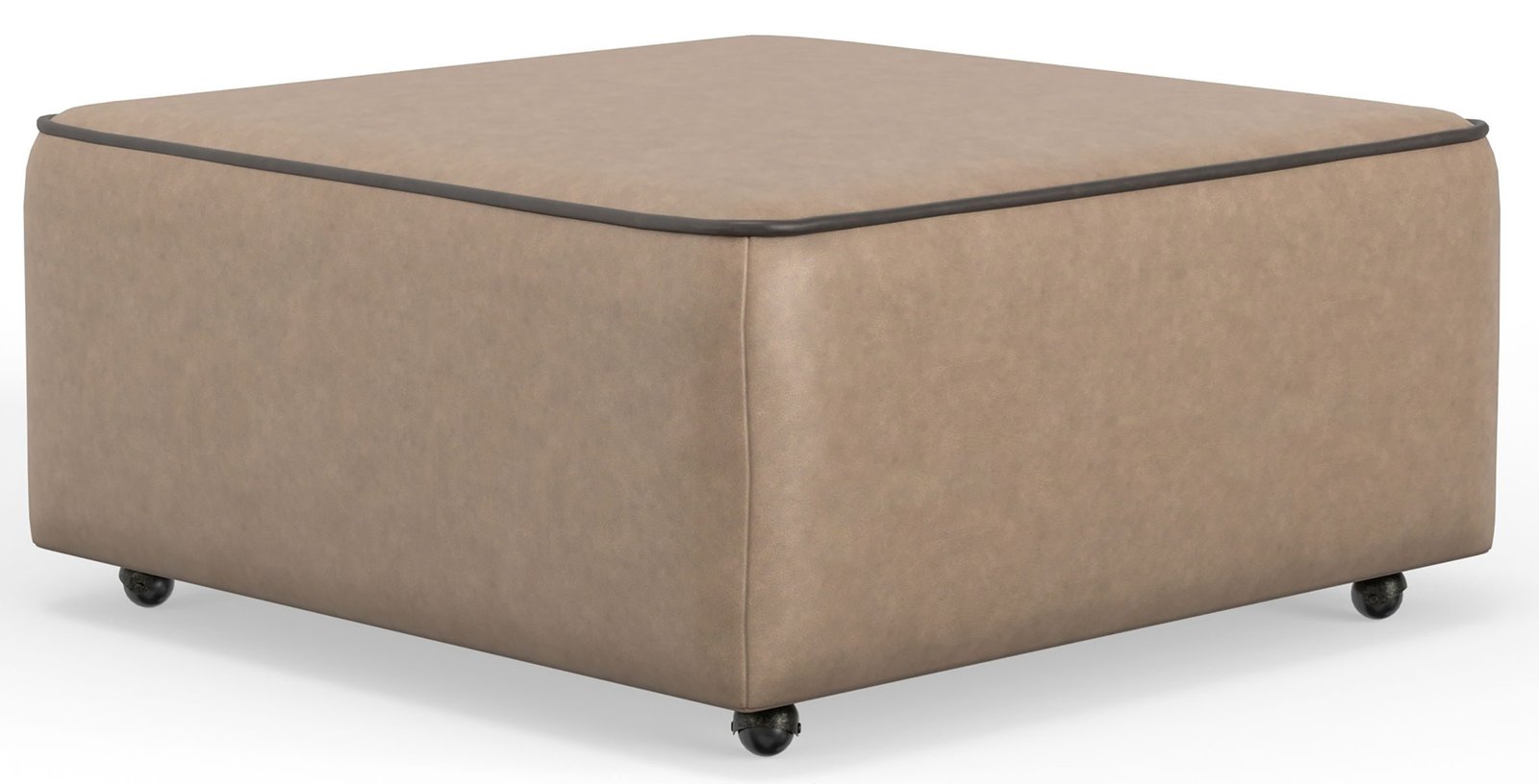 Nico - Castered Cocktail Ottoman - Image 7