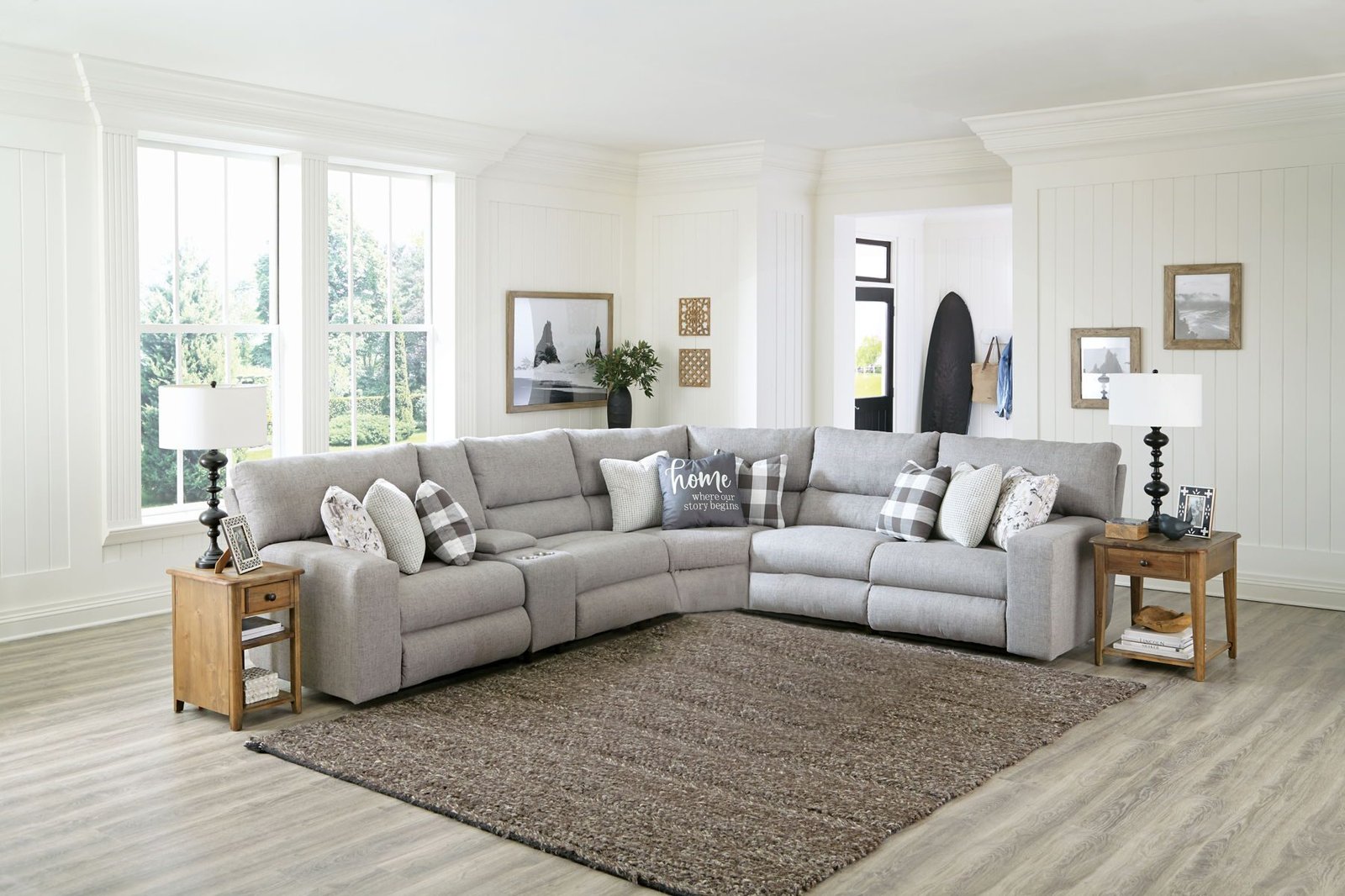 Rockport - Reclining Sectional - Image 8