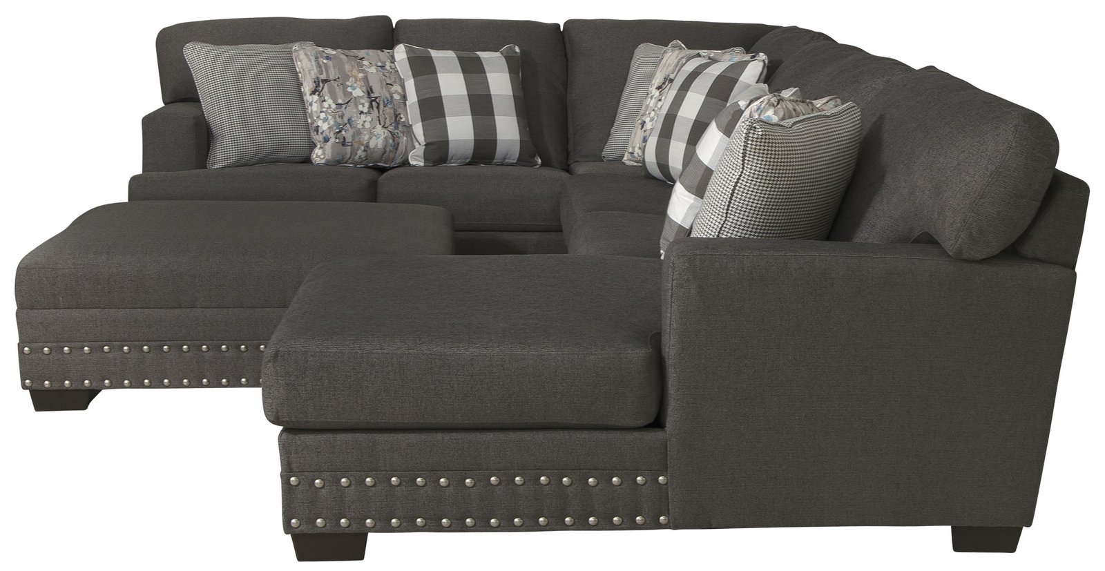Crawford - Sectional With Cocktail Ottoman - Image 3
