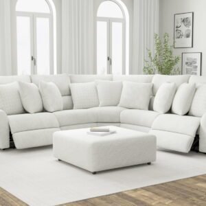 Majesty - Deep Seating Power Reclining Sectional And Ottoman