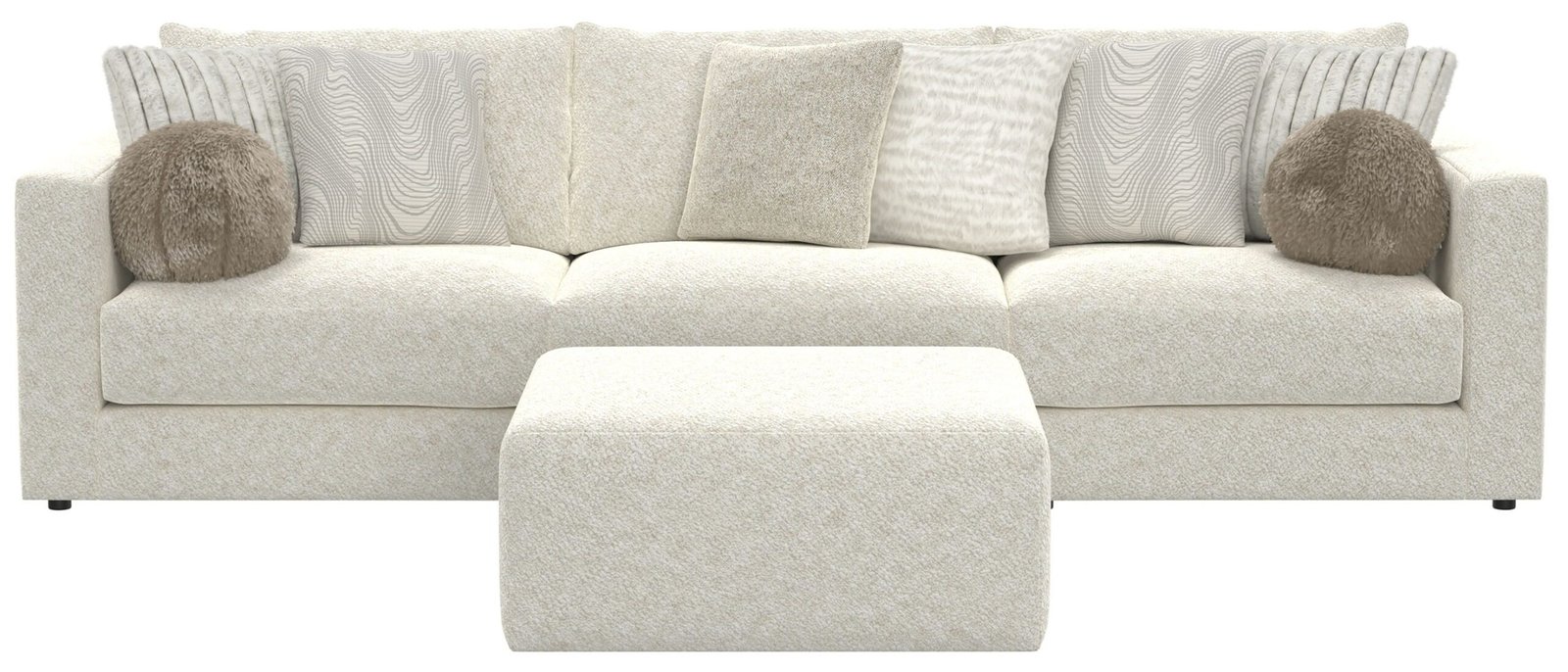 Ritzy - Modular Sofa And Included Cocktail Ottoman - Image 14