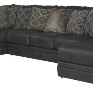 Denali - Italian Leather Match Sectional
