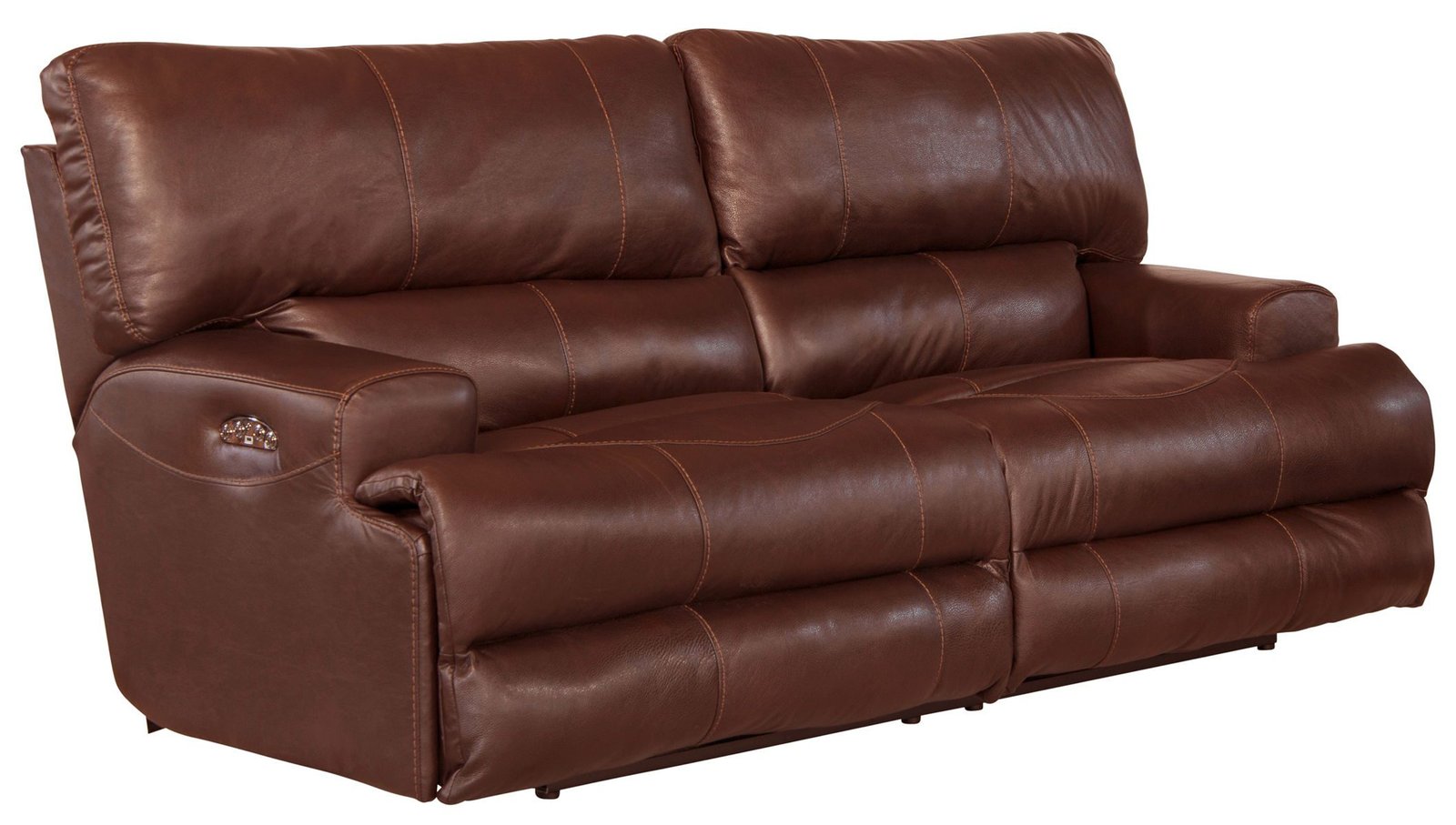 Wembley - Power Headrest Power Lay Flat Reclining Sofa - Image 6