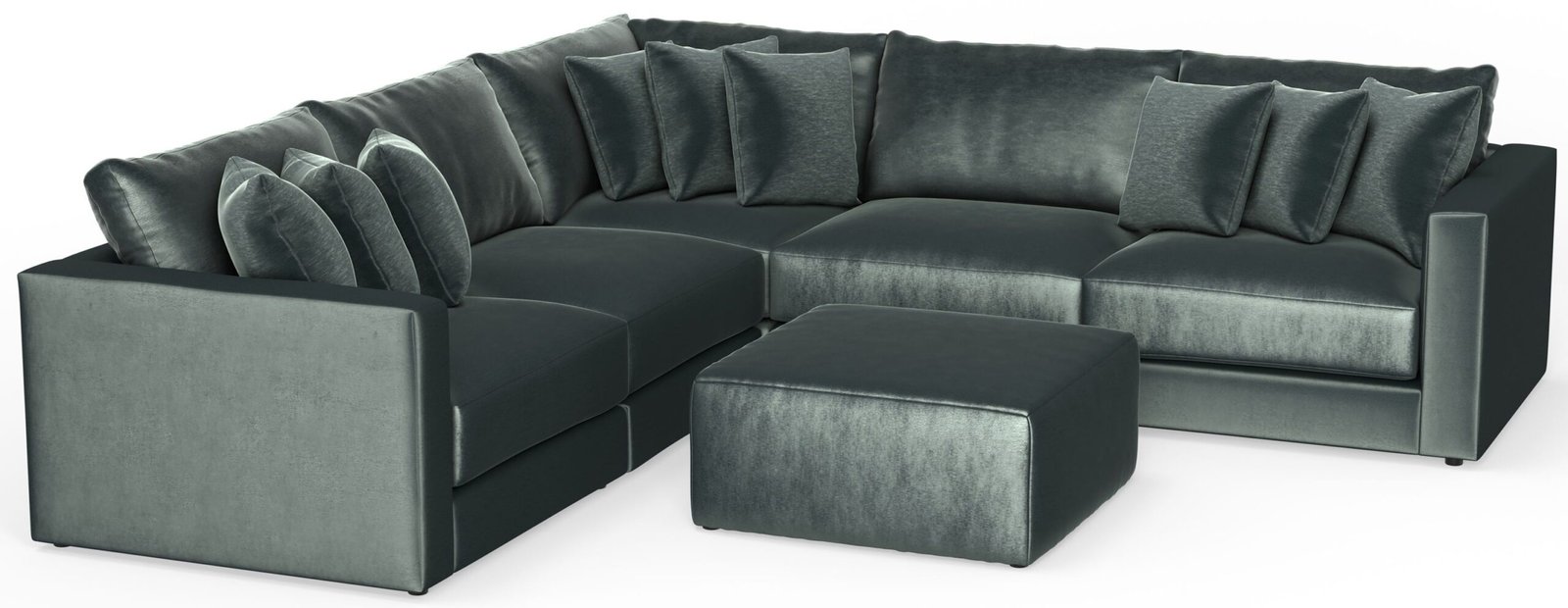 Remington - Modular Sofa And Cocktail Ottoman - Image 18