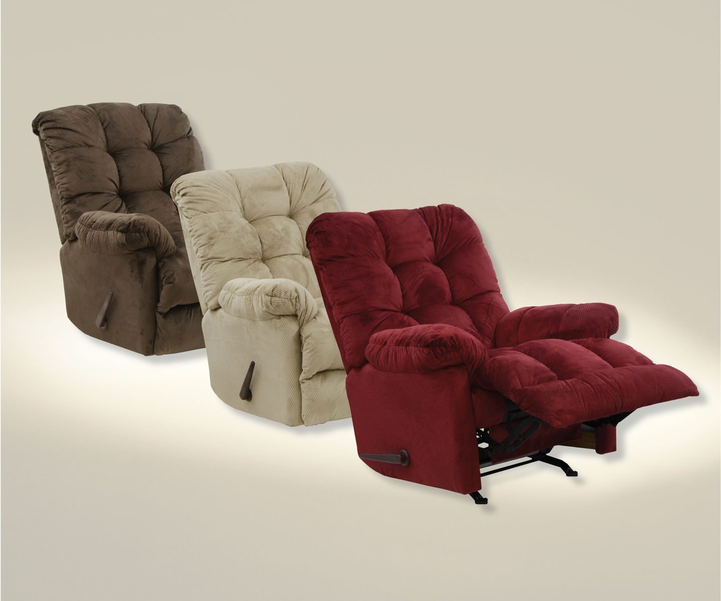 Nettles - Chaise Rocker Reclining With Deluxe Heat/Massage - Image 3