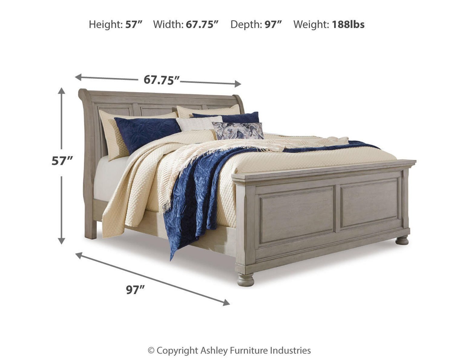 Lettner - Sleigh Bed - Image 10