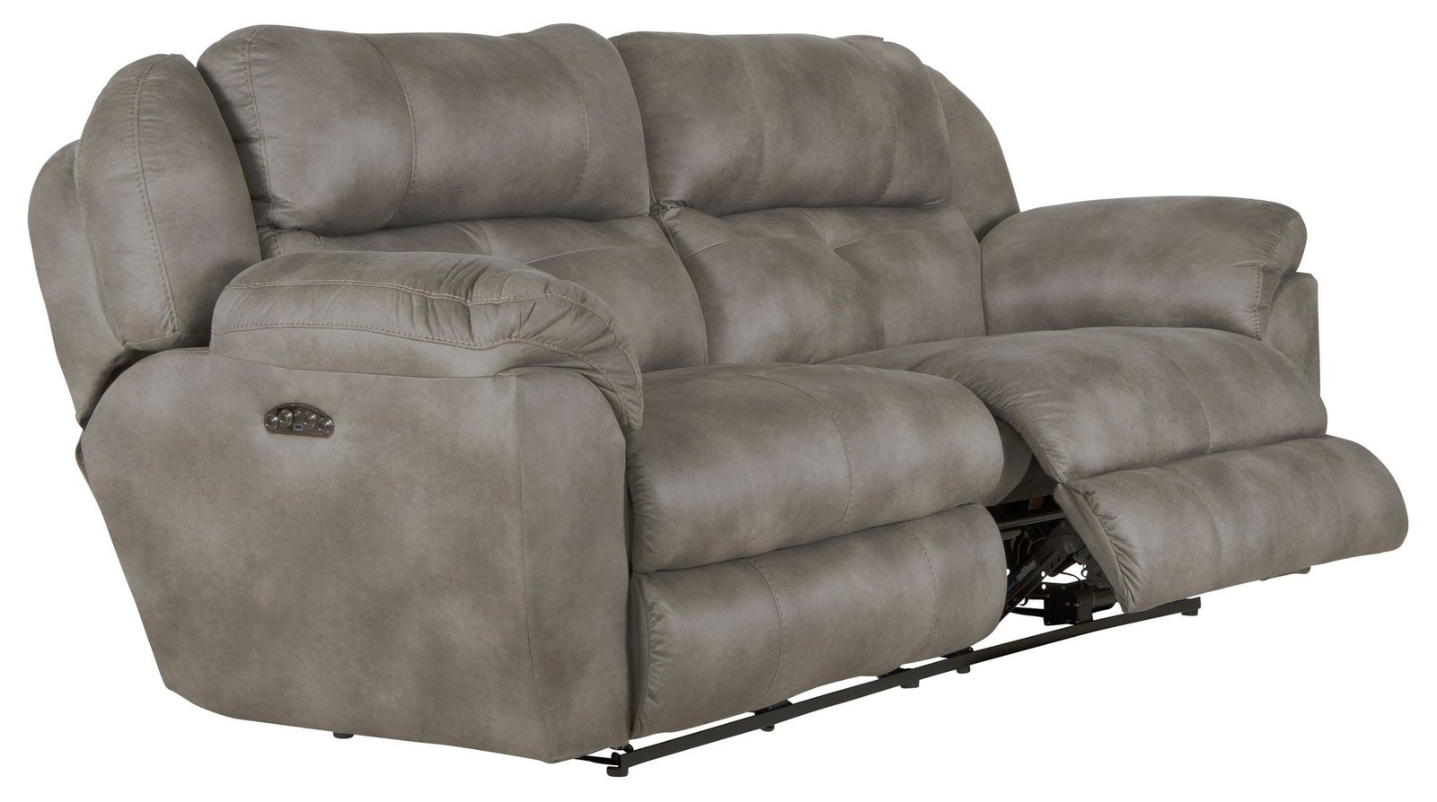 Ferrington - Power Lay Flat Reclining Sofa with Power Adjustable Headrest - Image 6