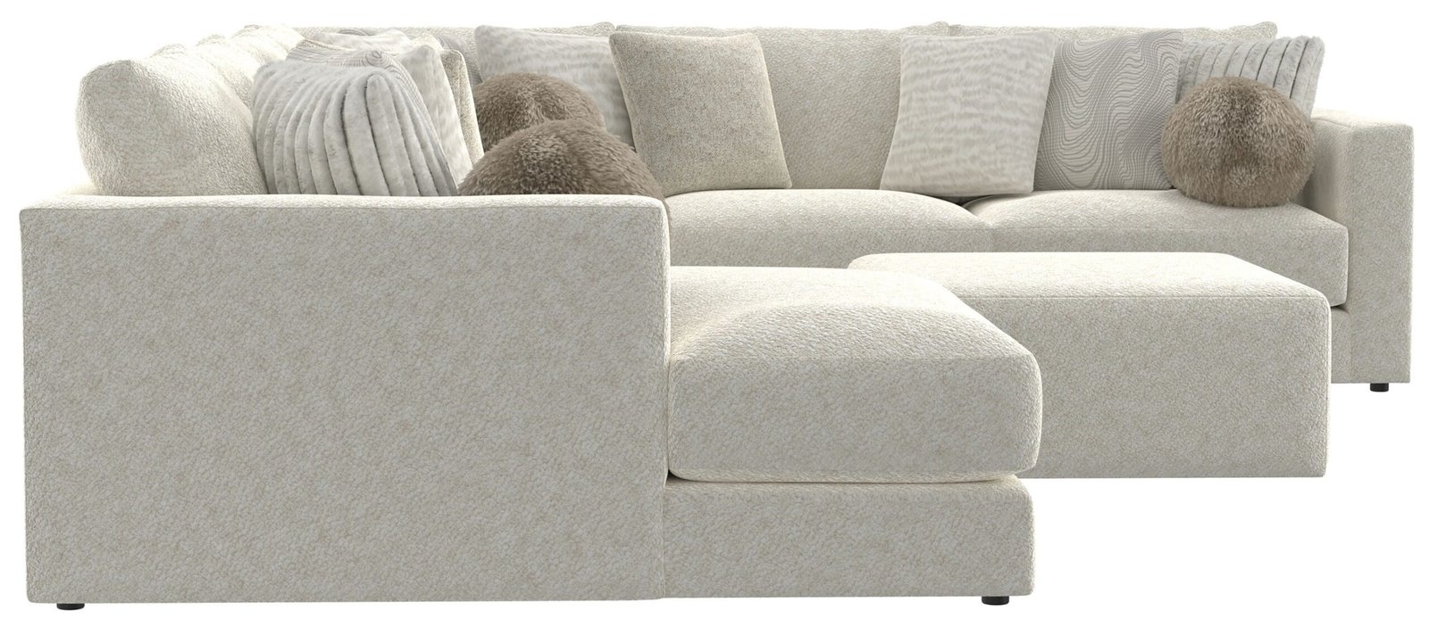Ritzy - Modular Sofa And Included Cocktail Ottoman - Image 7