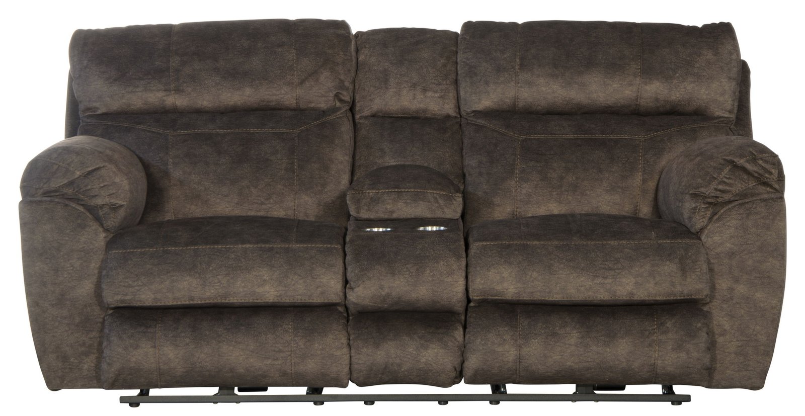 Sedona - Power Hdrst With Lumbar Lay Flat Reclining Console Loveseat With Storage & Cupholders - Image 5