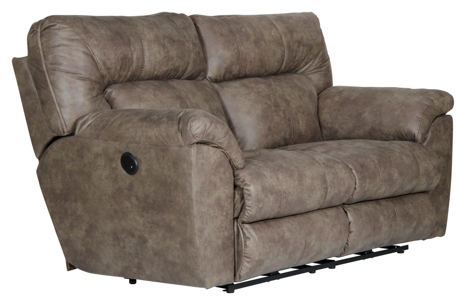 Hollins - Power Reclining Loveseat - Coffee - Image 2