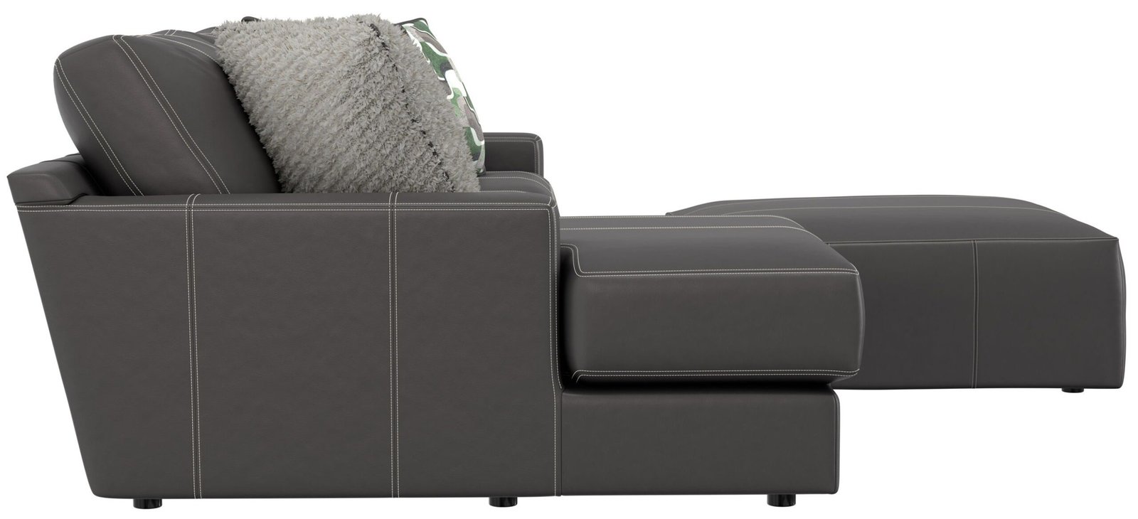 Minori - Italian Leather Sofa / Chaise And Cocktail Ottoman - Image 12