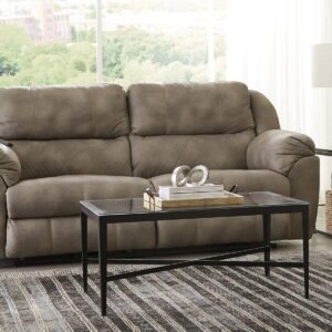 Flynn - Power Lay Flat Reclining Sofa Power Adjustable Headrest & Lumbar And Dual Heat & Massage - Fig